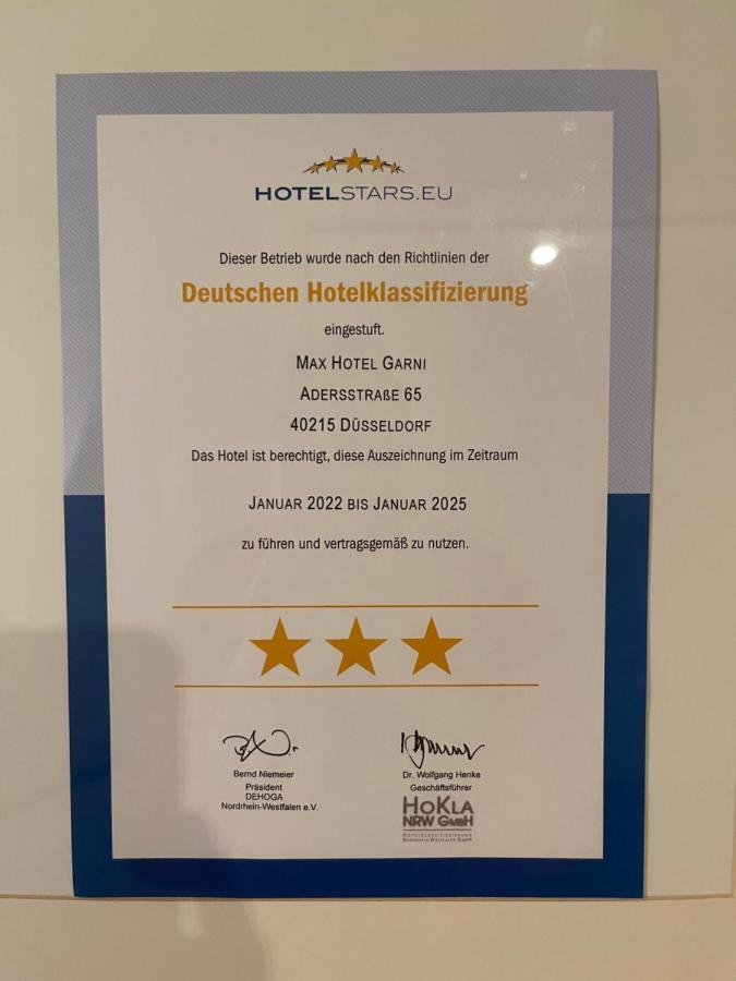Max Hotel Duesseldorf Self-Check-In Eksteriør bilde